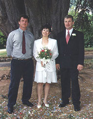 Colin, his brother Paul and second wife
