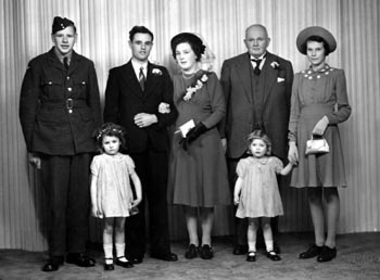 Sid and Mabel Ganderton, Wedding