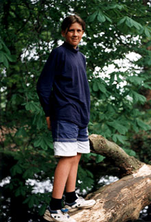 Richard on nature walk