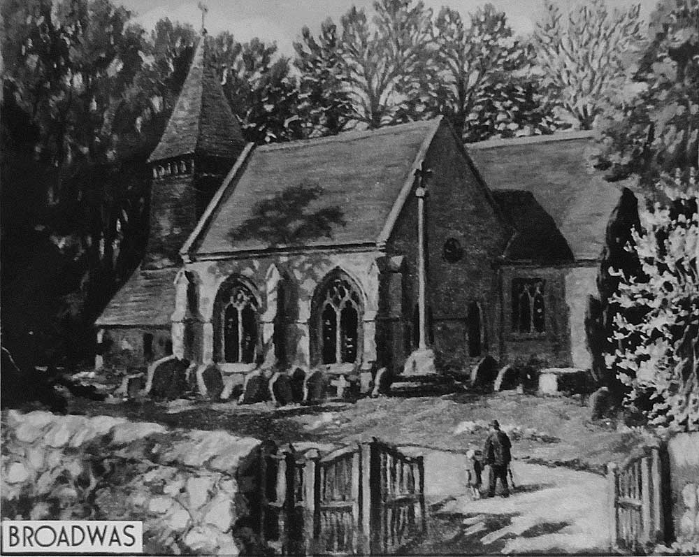 St Mary Magdalene, Broadwas.