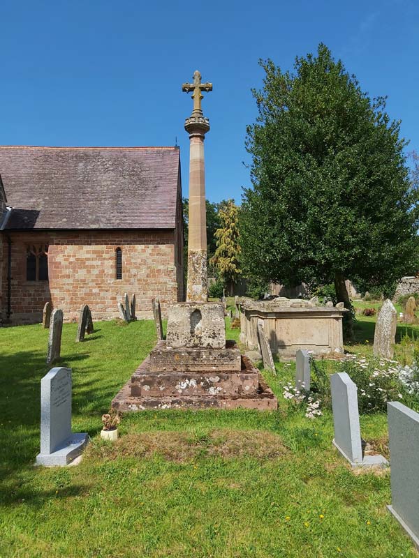 Churchyard cross