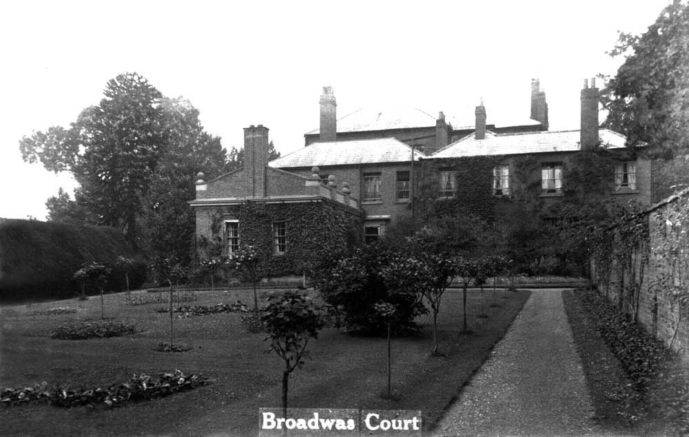 Broadwas Court - rear view.