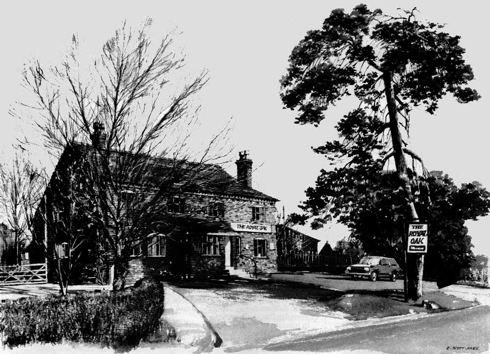 The Royal Oak Inn, Broadwas.