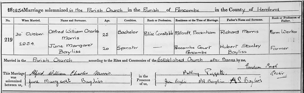 Marriage Certificate