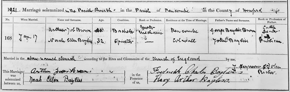 Marriage Certificate