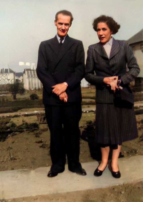 George and Florence Ivy (Holland) Perry.