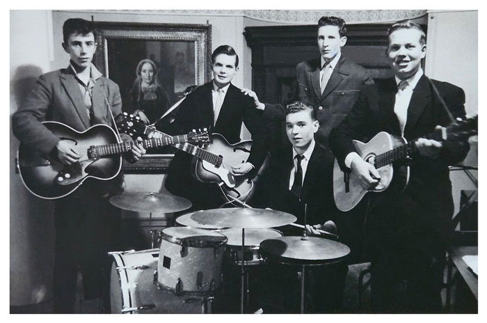 Graham and his band "Danny & The Rebels".