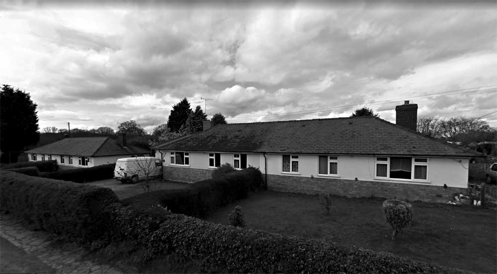 Highfields bungalows,  Knightwick, Worcester.